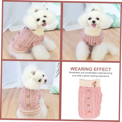 Suéter para Perros Pequeños de Algodón Grueso en Invierno miniatura 4