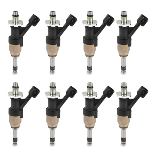 JDMON 8Pcs Fuel Injectors 12668393 12684126 Compatible with Cadillac Escalade 2015-2018, Chevy Camaro 2016-2018, Corvette/Silverado 1500 2014-2018, GMC Sierra 1500 2014-2018, Yukon XL Yukon 2015-2018