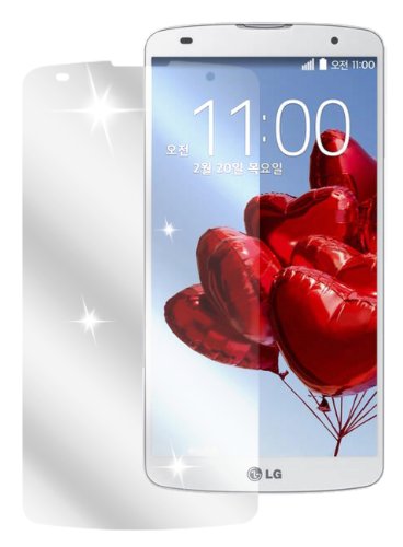 dipos I 2X Protection ecrán Compatible avec LG G Pro 2 Films de Protection d'écran Transparent