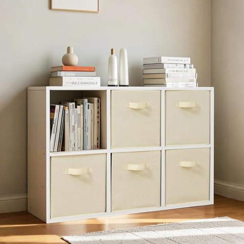 Cubes de rangement pour couvertures et linge encombrant | Pack de 4 robustes - 6