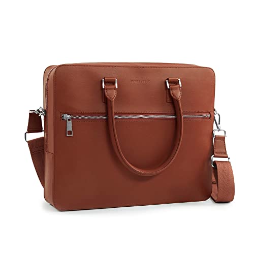 Image of OLIVES & GOLD 14 inch ROYE Laptop Bag For Men and Women | Detachable and Adjustable Shoulder Strap | Travel Friendly | Lightweight