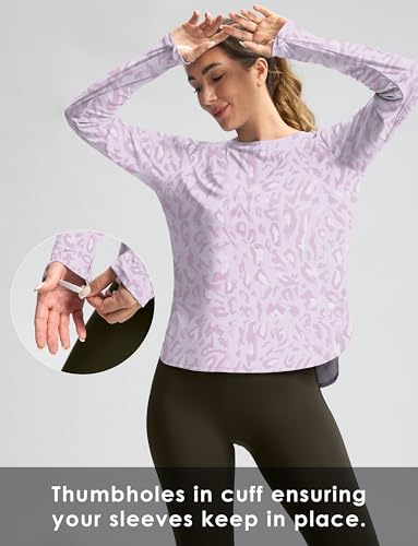 Image of Women's Sun Shirts UPF 50+ Long Sleeve UV Protection Shirt Lightweight Quick Dry Workout Hiking Tops for Women
