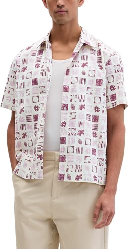 Marc O'Polo 623735441040 Camisa, Multicolor, 3XL para Hombre