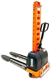 Self-loading stacker for vans and trucks. 500 kg capacity to 1300 mm height.