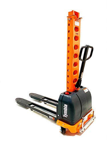 Apilador Autocargable para furgonetas y camiones. De 500kg de capacidad a 1300mm de altura.