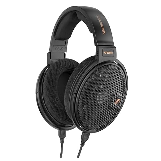 Sennheiser Kabelgebundene Audiophile Stereo-Kopfhörer HD 660S2 mit kraftvollem Subbass, optimiertem Surround-Sound und verbessertem Schallwandler-Airflow, Magnetsystem und Schwingspule – Schwarz