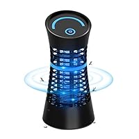 Regevo Elektrischer Insektenvernichter 1000V 4W mit UV-Licht Mückenlampe & Reinigungsbürste - Effektiver Mücken- und Fliegenschutz für Innenbereich: Schlafzimmer, Küche