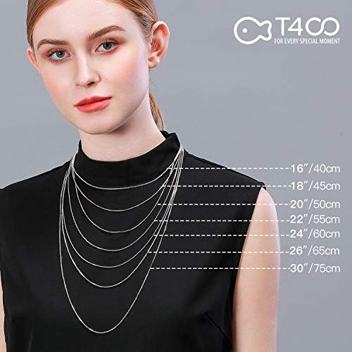1.5mm Box Chain Italian Necklace Women 