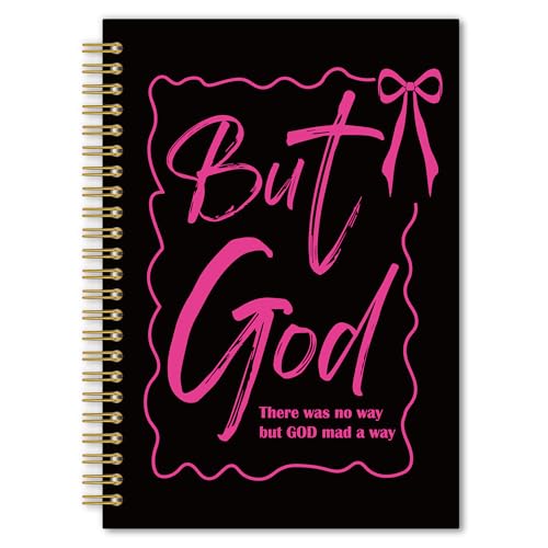 Carnet de notes avec verset de la Bible A5 journal spirale chrétien Grace Yonks