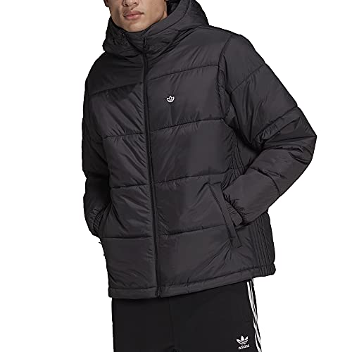 Adidas H13555 PAD Hooded Puff Giacca Uomo Black M
