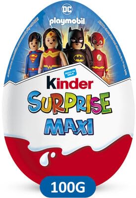 Kinder Surprise Egg 100G Kinder Surprise Chocolate Gift Chocolate Eggs Fine Milk Chocolate Chocolate Surprise -Gift For Kids Avengers Marvel Super hero