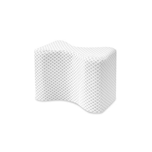 SensorPEDIC Conforming Memory Foam Knee Support Pillow, One Size, White