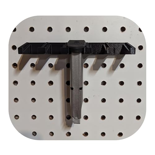 Hammy3DPrints Mount for S&W Shield 9mm Mags - Pegboard/Metal Pegboard/Skadis/etc. | Magazine Holder Storage Rack (Non-Metal Pegboard)