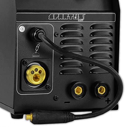 Spartus EasyMIG 200 Saldatore MIG/MAG, MMA, FLUX, TIG Lift Saldatrice semiautomatica 230V 200A 2T/4T Gasless