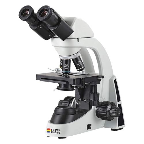 Image of LMC-BF117-02B1 LMC Series 1000 Binocular Brightfield Compound Microscope, 4X /10X /40X /100X Oil Achro Objectives, 110V /220V