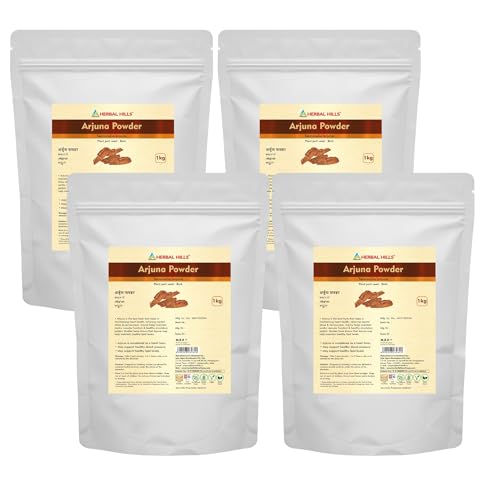 Image of Herbal Hills Arjuna Powder (1 kg Pack of 4)