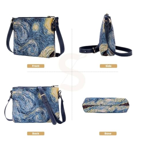 Signare Tapestry Collection of Vincent Van Gogh Starry Night Fashion Bags2
