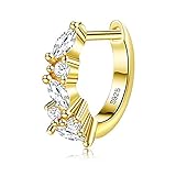 ❤Features: Bleifrei, nickelfrei, hypoallergen. Die hochglanzpolierte Oberfläche ist mit Platin überzogen, was Glanz und Haltbarkeit erhöht und sie ideal für den täglichen Schmuck macht. Um eine hohe Qualität zu gewährleisten, hat jedes Schmuckstück das höchste Maß an feinem Schmuck handwerklich und wurde geprüft, um die höchste Qualität zu gewährleisten.