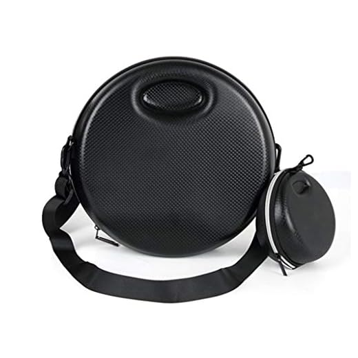 SHOTAY Trådlös Bluetooth-högtalare EVA hård förvaringsväska laddningsfodral för Harman Kardon Onyx 5 svart