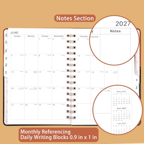 Image of 2027 Planner - Weekly Monthly Planner 2027, 6.1'' x 8.3''