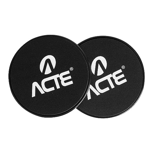 Acte, Par de Discos Deslizantes T173 - Preto