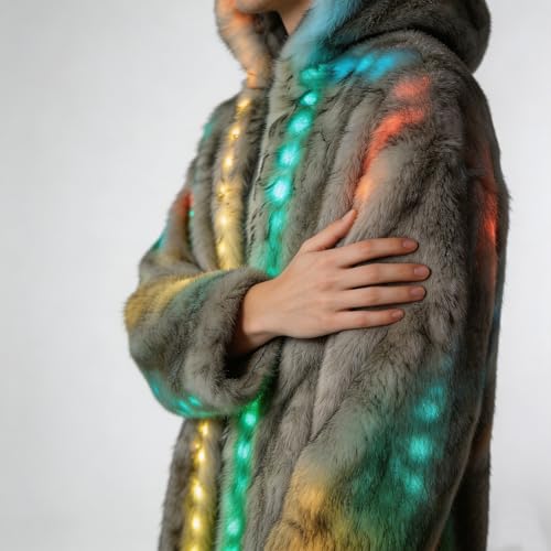 Luwint Veste lumineuse à LED pour homme - Batterie USB non incluse - Taille XL – vue 5