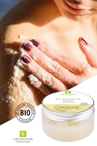 Meersalzpeeling Greendoor Körperpeeling mit Bio Kokos