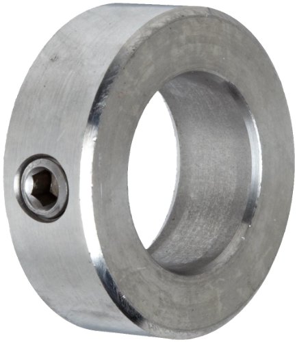 Climax Metal MC-16-S T303 Stainless Steel Set Screw Collar, Metric, 16mm Bore Size, 28mm OD, With M6 x 6 Set Screw