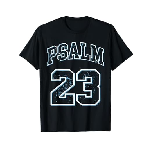 Psalm 23 Hemd Retro Sneakerhead Christliche Bibel Jesus T-Shirt