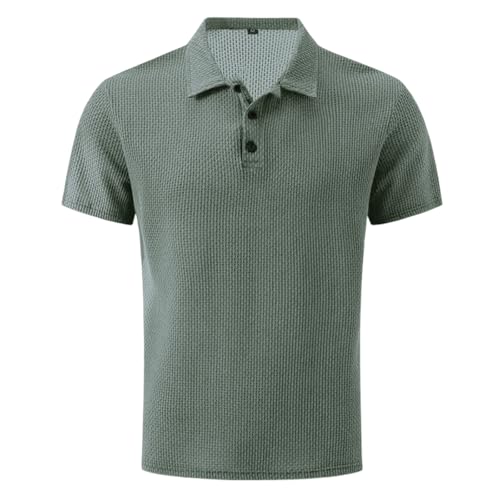 T-shirt mode tendance polo homme coton manche courte respirant et léger été