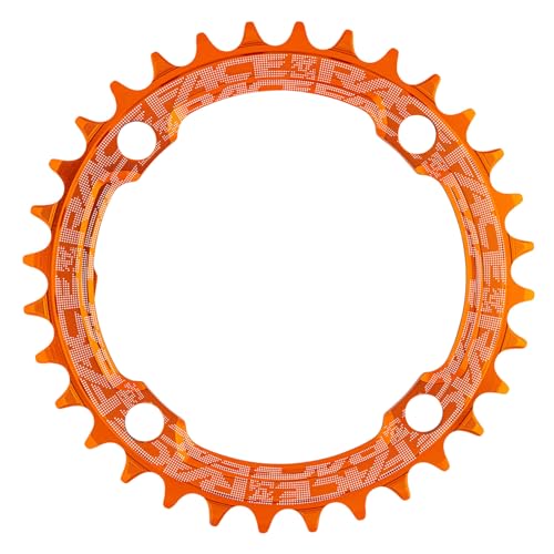 Plateau 104 BCD 34T orange Single Narrow Wide pour transmission de VTT