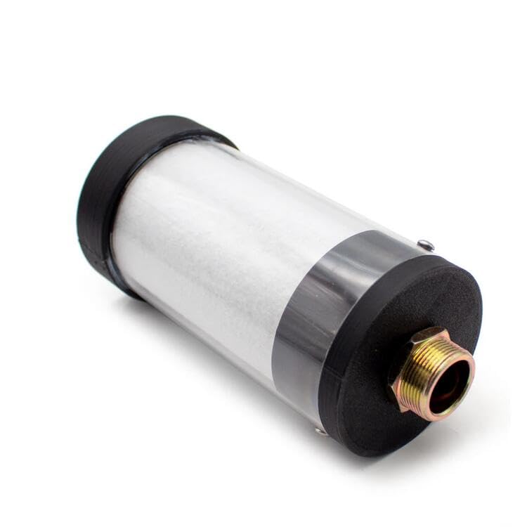 LeTkingok Vacuum Pump Oil Mist Filter M24/M30/M33 Thread Optional (M24 Thread)