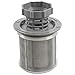 SODIAL Juego de filtro de malla de 2 piezas para lavavajillas PP gris para lavavajillas Bosch 427903 Reemplazo de la serie 170740 para lavavajillas