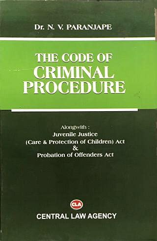 CLA?s The Code of Criminal Procedure by Dr. N.V. Paranjape ? 7th Edition 2020 [Paperback] Dr. N.V. Paranjape [Paperback] Dr. N.V. Paranjape