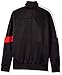 PUMA Mens Formula 1 Scuderia Ferrari T7 Track Jacket, Black Puma, L