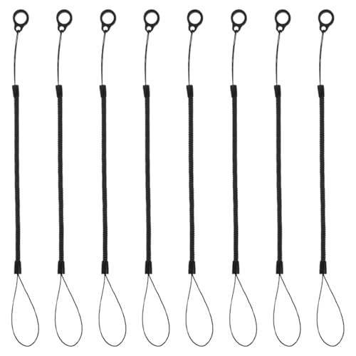 Cordón elástico de 30 cm para lápiz óptico con correa de resorte helicoidal antipérdida