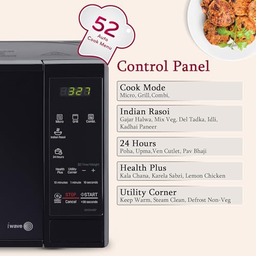 Image of LG 20 L Grill Microwave Oven (MH2044BP, Black)