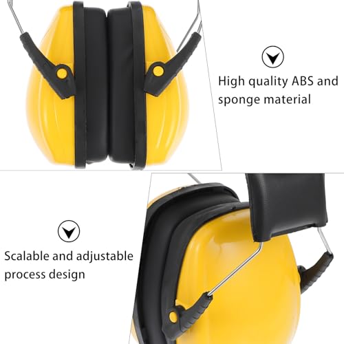 Orejeras protectoras de ruido ajustables y portátiles para estudiar y eventos 3