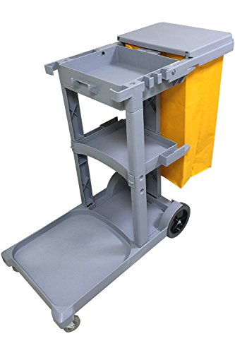 Focus Foodservice 90312 Utility Cart, 300 lb. Weight Capacity, (3) 15-1/2