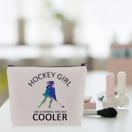 Hockey Girls Gifts Hockey Makeup Bag Hockey Gifts for Girls Women Hockey Lovers Hockey Players Ice Hockey Bag Girls Hockey Gifts Hockey Fan Gifts Girls Ice Hockey Gifts Hockey Accessory for Women4