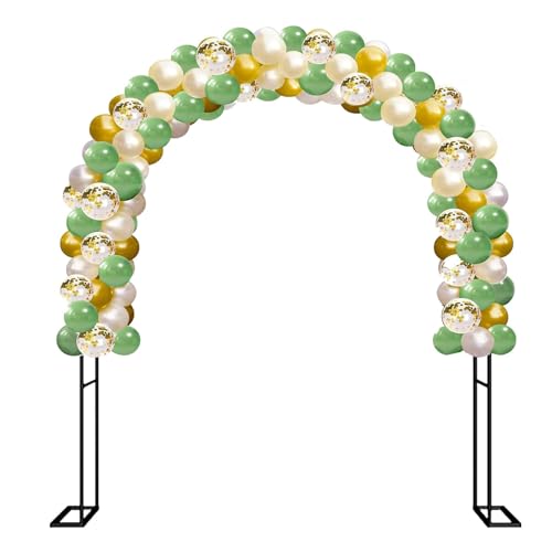 Kit d'arche de ballons et tonnelle de jardin en métal pour support de toile de fond