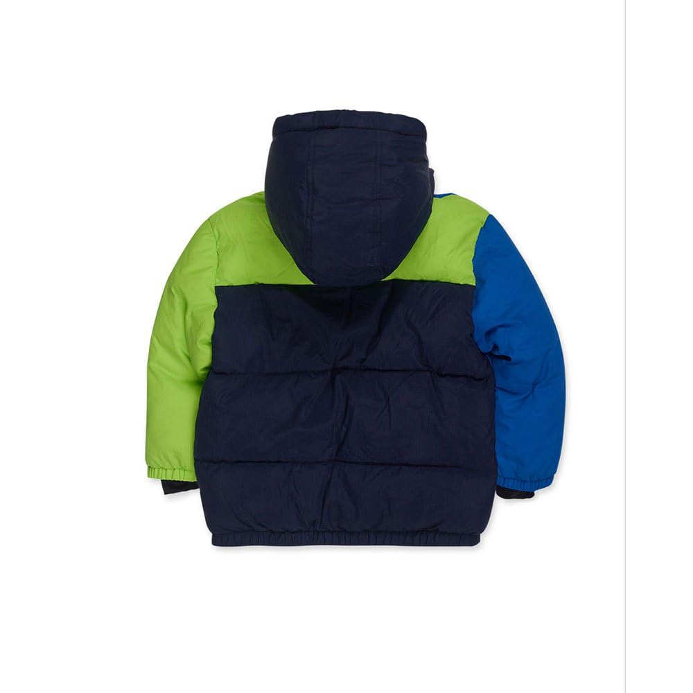 Tuc Tuc Parka acolchada de niño color azul marino colección robot maker
