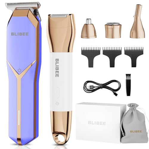 BLIBEE Hair Clippers & Bikini Trimmer for Women - Waterproof