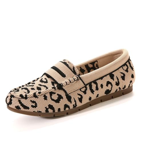 Image of Vespiero Loafers for Women Comfortable Slip on Work Flats Shoes Womens Dressy Casual Walking Shoes
