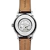 Fossil Men's Townsman Stainless Steel Mechanical Automatic Watch, Silver/Blue, Cognac, 44 mm, Skeleton Watch #2