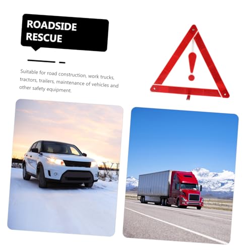 Kit de Seguridad Vial con 2 Triángulos Reflectantes para Auto miniatura 5