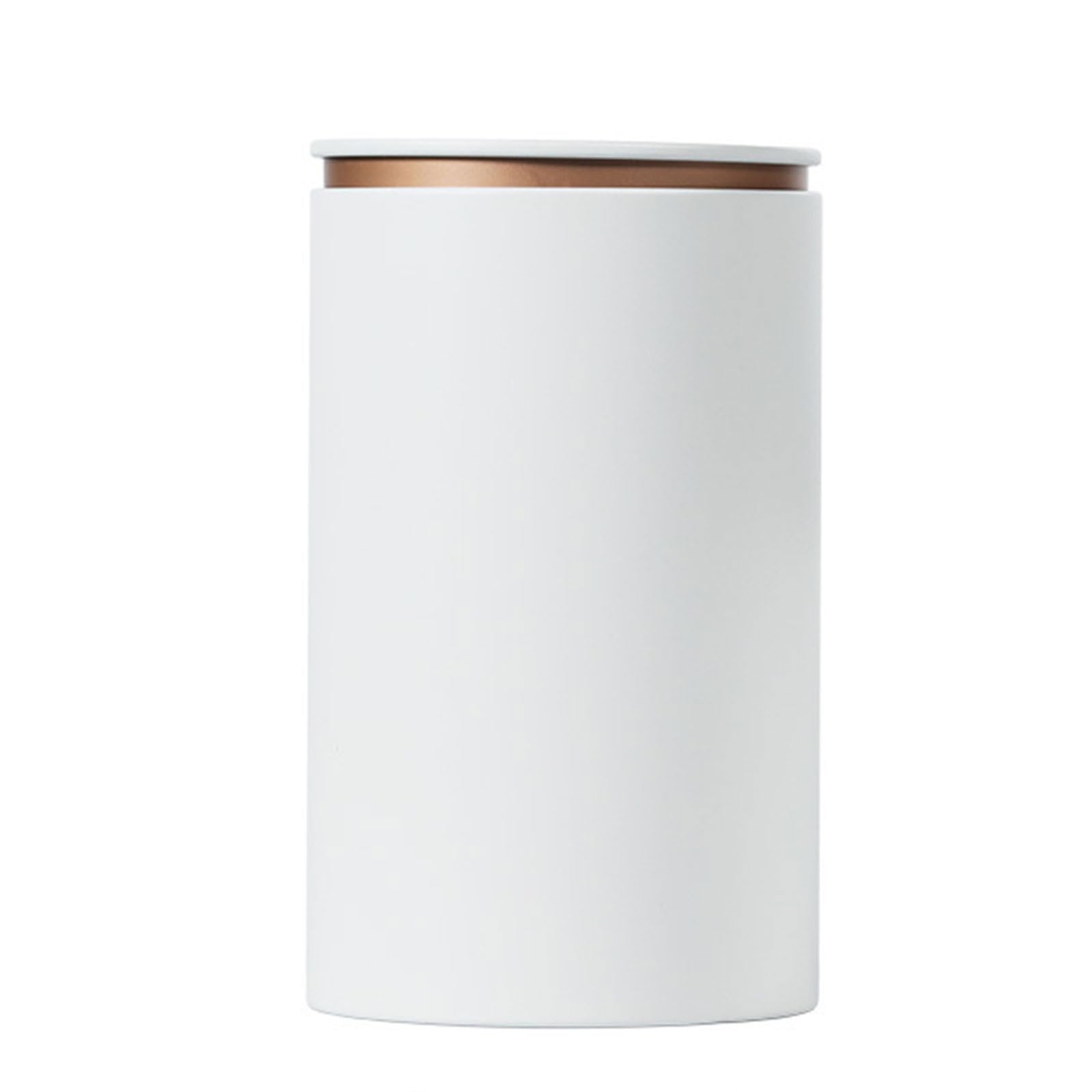 Osniyaw White Coffee Candy Storage, Loose Tinplate Container, Herb Storage Jar, Metal Canister, Sweets, Party Gift Jar, Herb Storage Jar Container, Coffee Storage Container, Small