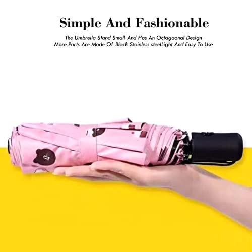 Image of KEKEMI 3 Fold Automatic Sun & Rain Umbrella for Men & Women (Pack of 2)