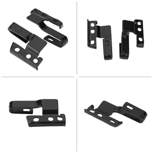 Generic Kit de Montaje de Adaptador de Ala/paleta de Limpiaparabrisas Delantero Universal Duradero, 2 Juegos de Montaje Profesional para una Fácil Instalación y un Rendimiento Confiable