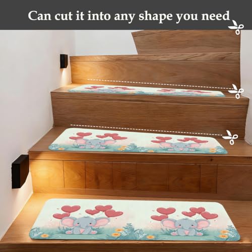 Evita resbalones en escaleras con las alfombrillas infantiles Mexpekil 7